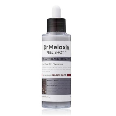 Dr.Melaxin PEEL SHOT-GLOW EXFOLIANT RICE AMPOULE(WHITE RICE/BLACK RICE)