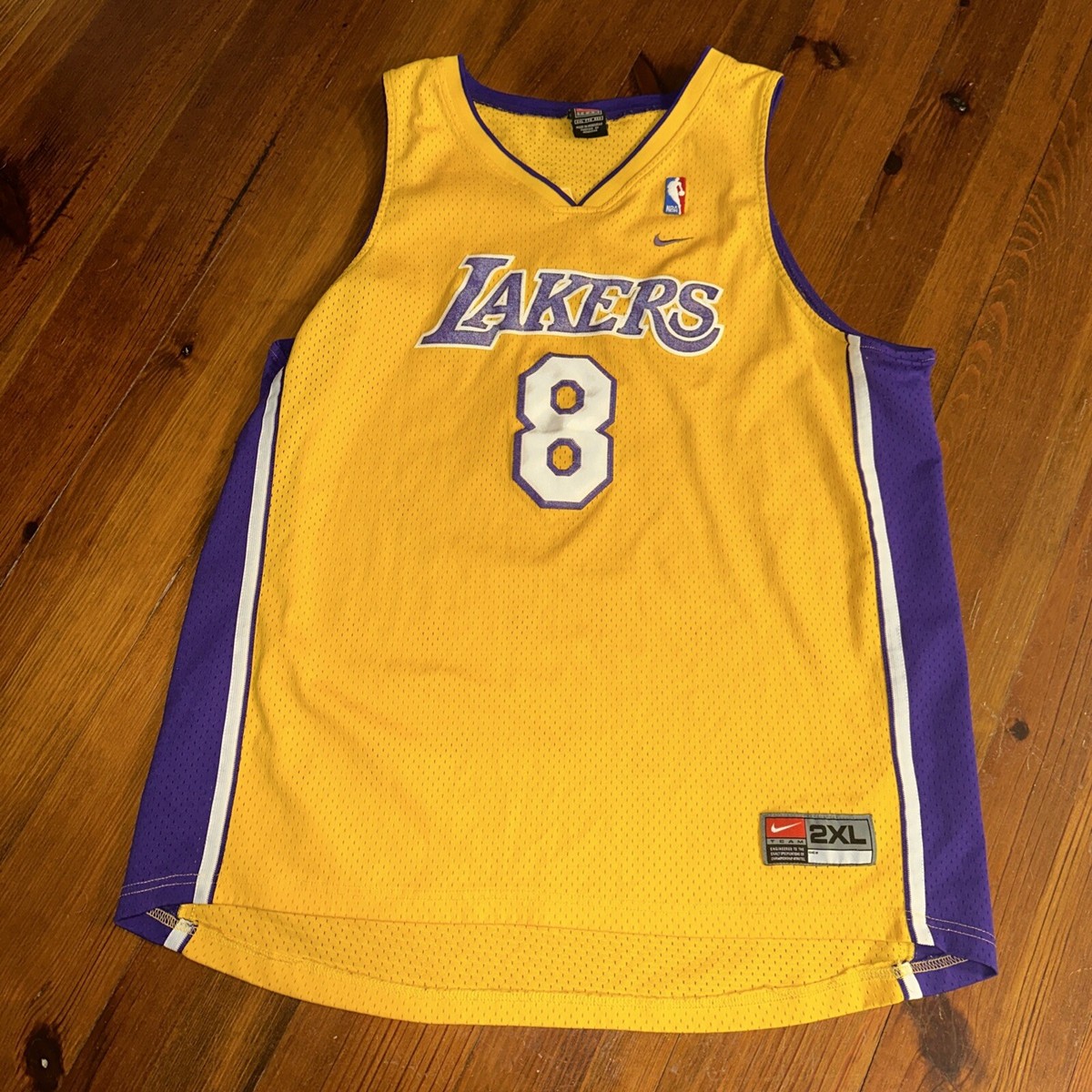 Vtg Nike Team Kobe Bryant #8 Los Angeles Lakers Jersey Men's Vtg Nike Team Kobe Bryant #8 Los Angeles Lakers Jersey Men's