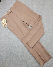 Levis Pants Mens 38x32 Brown Action Slacks Sta Prest Pleated Vintage