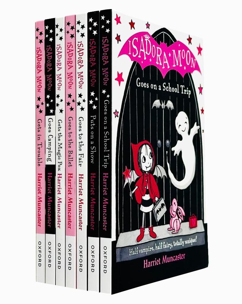 Harriet Muncaster Isadora Moon 7 Books New Series ( Goes on  | Harriet Muncaster
