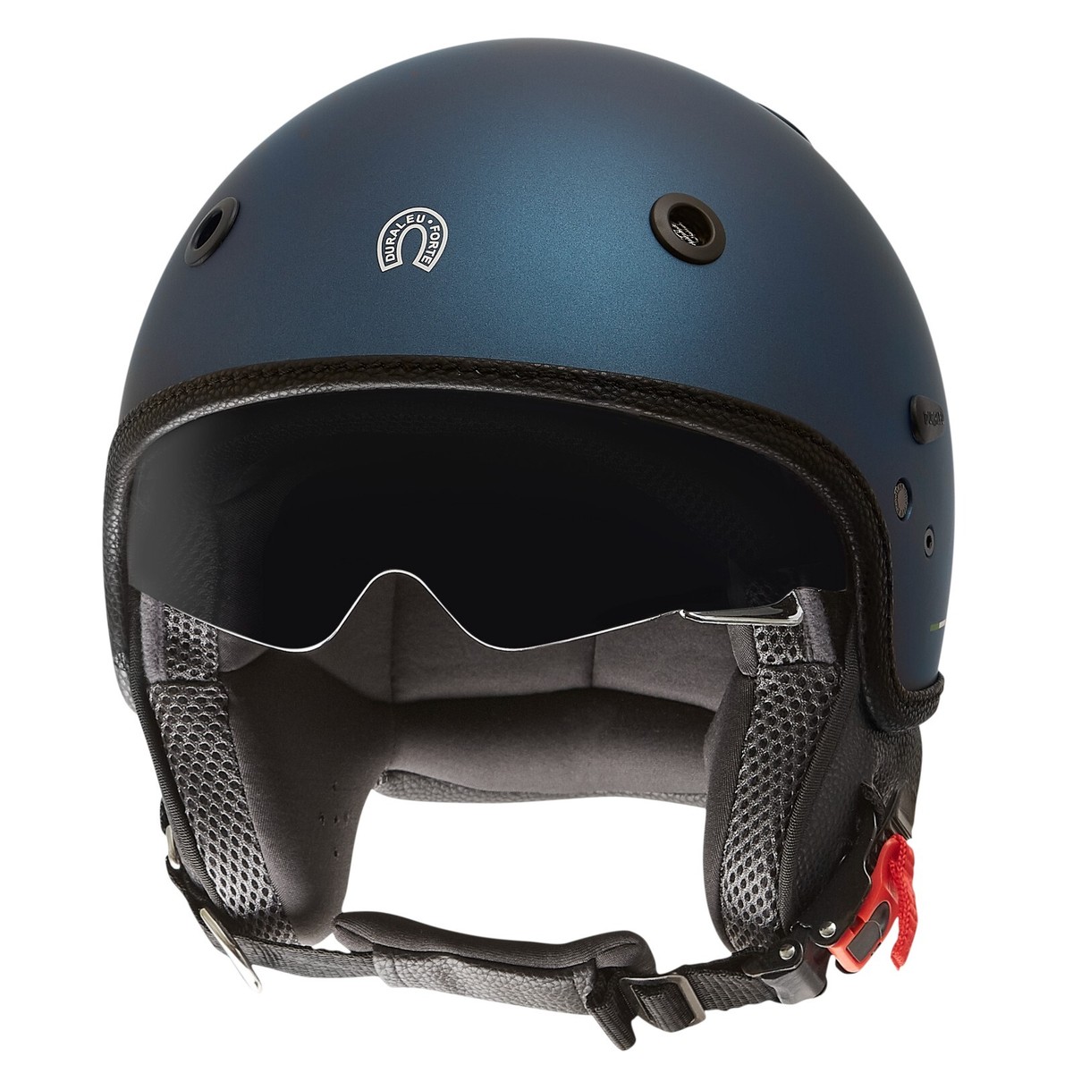 Casco DemiJet DURALEU NUDO Parasole Visiera Interno Estraibile