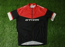 CYCLING SHORT SLEEVE SHIRT JERSEY MAGLIA TRIKOT BTWIN ORIGINAL SIZE M MEDIUM