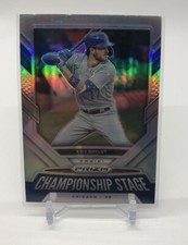 2021 Prizm Kris Bryant Championship Stage Silver #CS9