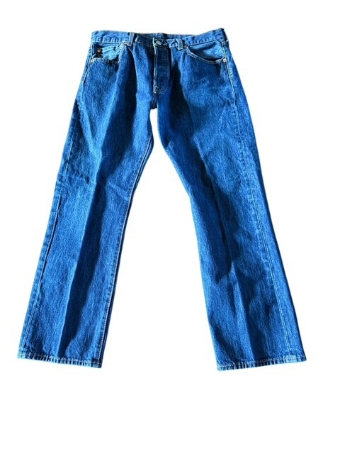 Levis 501 Button Fly Jeans Men's W35 L30 Red Tag 00501-0115 | eBay