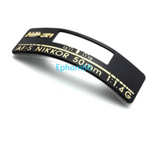 NEW For Nikon AF-S 50MM 50-1.4 Logo Mark Nameplate Label Camera Repair parts