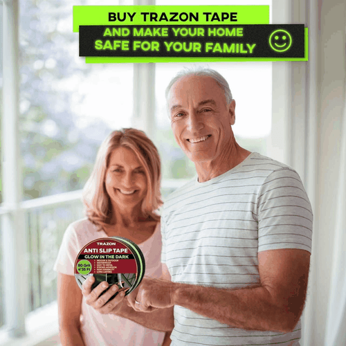 Grip Tape Glow in Dark Stripe Heavy Duty Anti Slip Tape for Stairs Outdoor 2 x - Picture 7 of 7