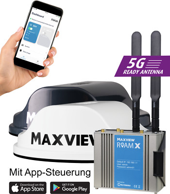 Maxview LTE/WiFi Antenne Roam X weiß Campingzubehör Wohnmobil Outdoor B-Ware