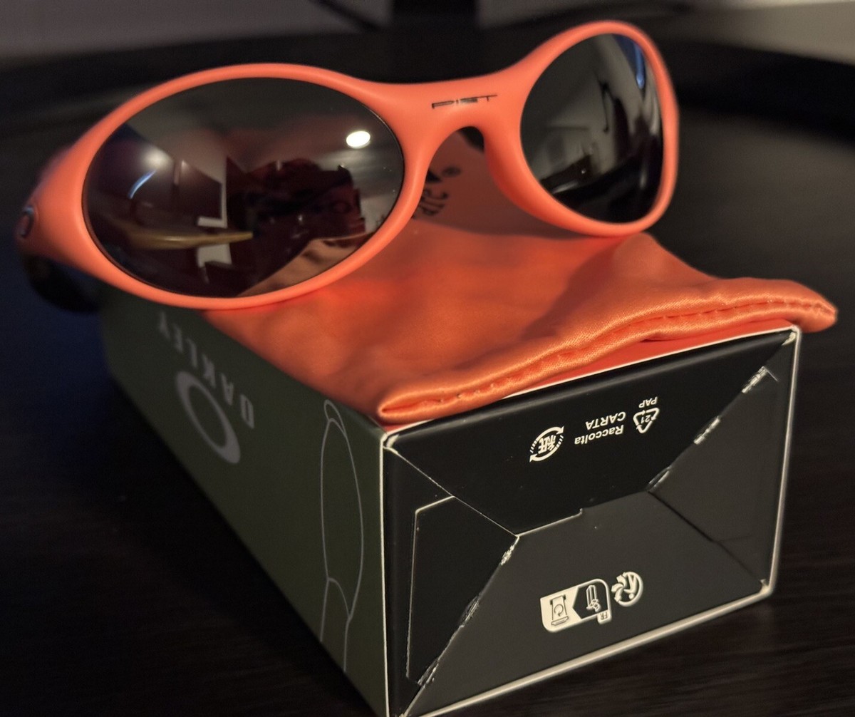 Oakley X Piet Eye Jacket Safety Orange Green Fade Prizm Oakley X Piet Eye Jacket Safety Orange Green Fade Prizm