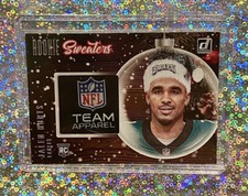 2020 Jalen Hurts Donruss Rookie Sweaters Patch NFL Shield Tag Patch RC Rare