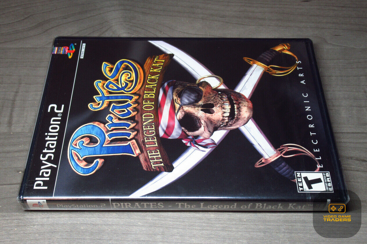 PS2 - Pirates:Legend of Black Kat  Pirates, Video game, Playstation 2