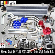 T3 Turbo Kits For 2002-2004 Lx Gx Ex Seda 4d 1.7l D17 I4 Sohc Only