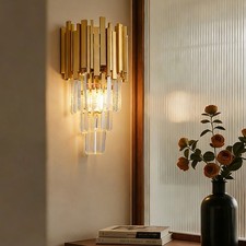  Gold Crystal Wall Light Interior Light Lighting Decoration for Living Room