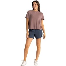 Free Fly Women's Pull-On Breeze Short - Blue Dusk