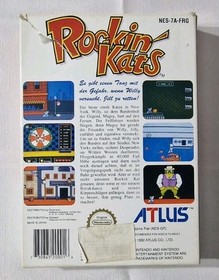 Rockin Kats - NES Nintendo - PAL B Deutsch - OVP - Anleitung NOE CIB