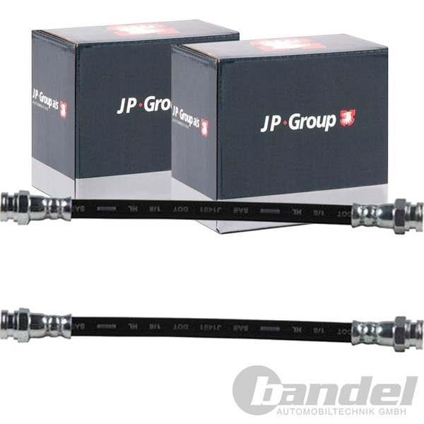 2X Jp Group BremsschlÄUche Hinten Innen Vorne Mitte Beidseitig Passend FÜR-image