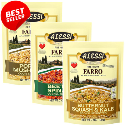 Autentico Premium Farro Variety Pack Roman Grain Easy Prep 7oz 3 Pack - US