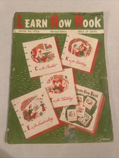 Antique Knitting, Crochet  Embroidery Learn How to Book No 170-A  1952