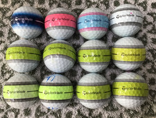 12 x PIŁKI GOLFOWE W PASKI TAYLORMADE