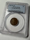 1922 No D 1C PCGS XF40 (Strong Reverse) - Lincoln Cent (Wheat Reverse)