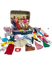 Vtg 60s 5 Barbies And 1 Ken Doll  Lot Of Clothes  Accessories Mattel 1960s