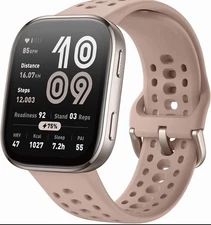 Amazfit Bip 6 Smart Watch 46mm, 14 Day Battery, 1.97" AMOLED Display, Blush 