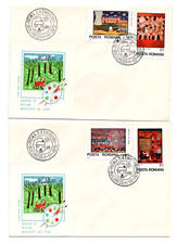 FDC Romania, Romania, 1979 boarding school Year of the Child, Mi 3573-3578 Complete Set