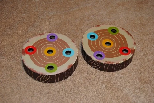Sneaky Snacky Squirrel Game Parts 2 Logs Educational Insights EI-3405 Lot B