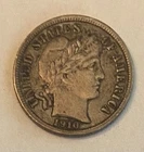 1910-S Barber Dime — photo from another recent sale