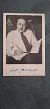 Original Vintage Signed Photograph Of Syd Lawrence Big Band Era Jazz Musician