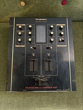 Technics SH-DJ1200  Black Audio Mixer DMC Tasted Working Used From Japan