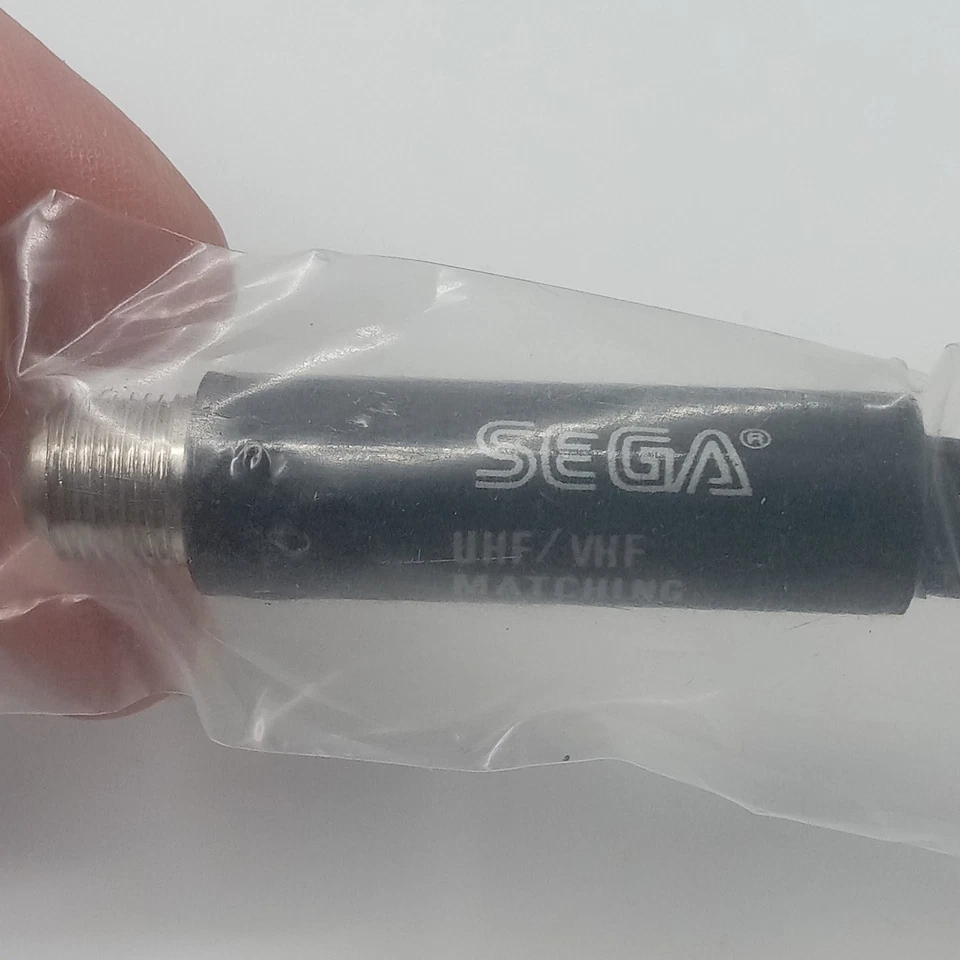 Genuine Sega UHF VHF Matching Transformer 3055 Splitter Adapter Nes Sealed  - Image 2 of 4
