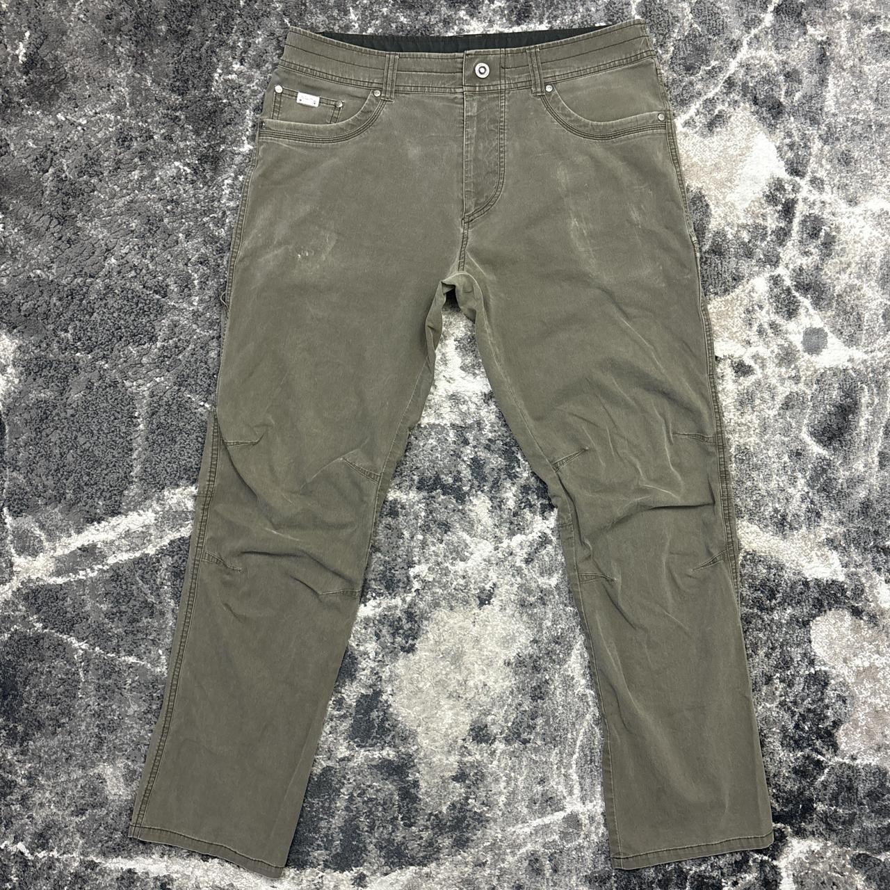 Kuhl Revolvr Vintage Patina Cargo Pants for Men 36x34 Gray Hiking Outdoor