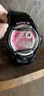 CASIO vintage BG-169R Blk pink Baby G shock resistant Watch 90s Y2K