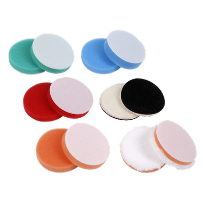 Sealey sortiertes Polierpad-Set Ø56 mm - grün/blau/orange/roter Schaumstoff SPK600ACC2