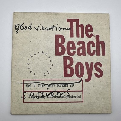 The Beach Boys Good Vibrations Special Bonus CD 30 Years of BB Sessions 24 Songs