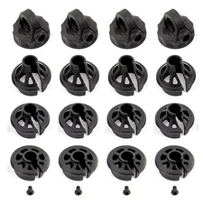 ASC91814 Associated B6.1/B6.1D Shock Caps & Spring Cups