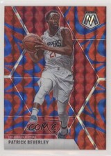 2019-20 Panini Mosaic Reactive Blue Prizm Patrick Beverley #88 09o4