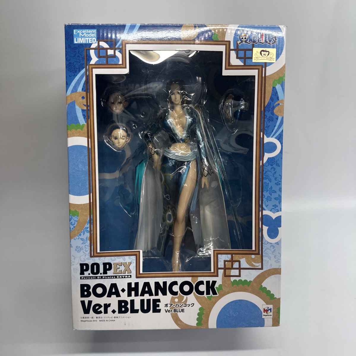 MegaHouse One Piece POP NEO-DX Boa Hancock Blue Ver. 1/8 Figure