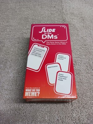 Slide in The DMS - The Adult Party Game Where The Fun Goes Down in DMs