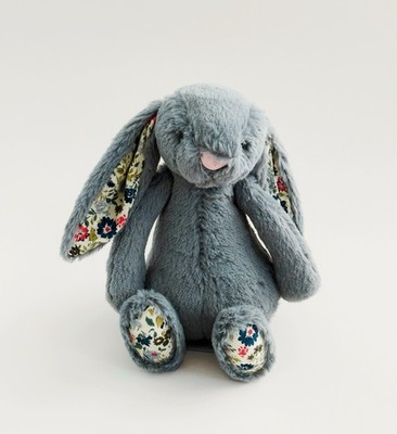 NWT Retired Jellycat Small Dusky Blue Bunny | eBay