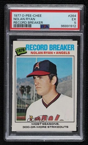 1977 O-Pee-Chee Nolan Ryan #264 PSA 5 HOF