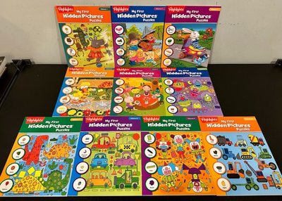 #ad My First Hidden Pictures Puzzles Volumes 1 10 Highlights Paperback $34.95