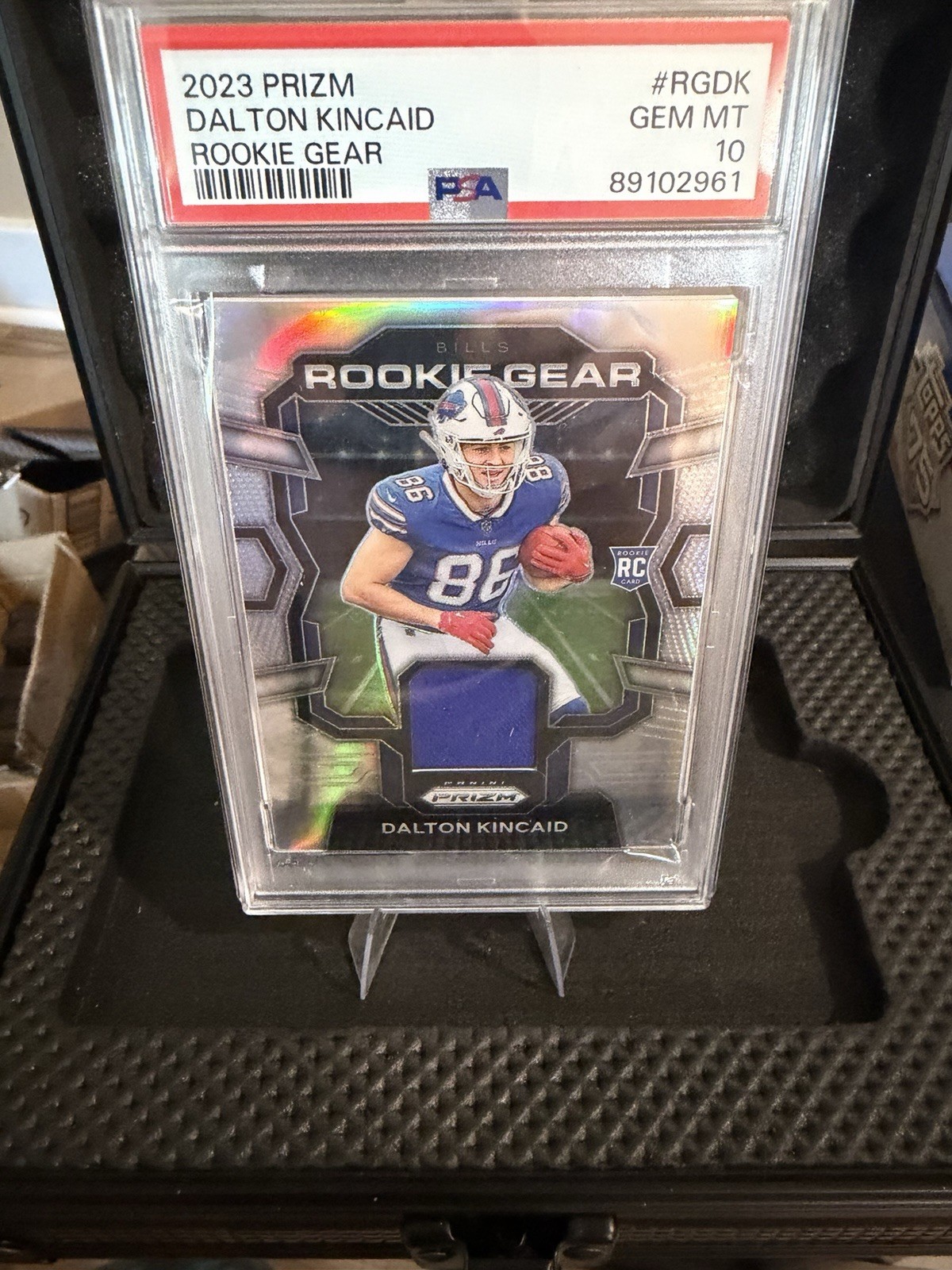 Dalton Kincaid Panini Prizm Rookie Gear #RGDK Base