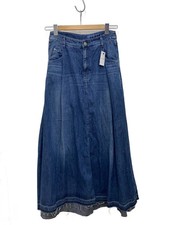 HYSTERIC GLAMOUR Skirt, Size S, Denim, Blue, 01191AK09