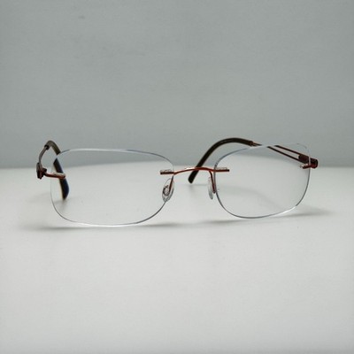 Silhouette Eyeglasses Eye Glasses Frames Austria Brown