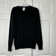    Calvin Klein Men  s Black Crewneck Sweater - Small
