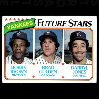 1980 Topps - Future Stars Bobby Brown, Brad Gulden, Darryl Jones #670 (RC)