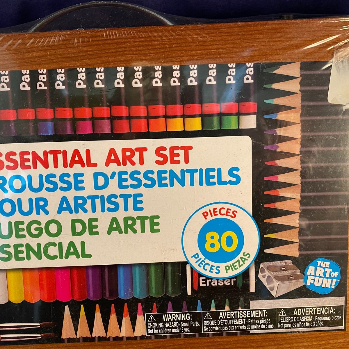 ALEX Toys Artist Studio Portable Essential Art Supply Set w/ Wood