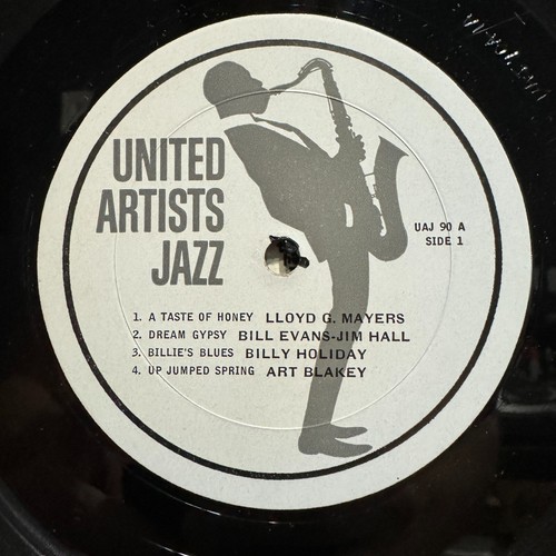 UNITED ARTISTS JAZZ (VINYL LP) 1962 RARE!! BILLIE HOLIDAY + ART BLAKEY UAJ 90 - Picture 3 of 4