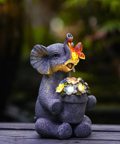 Solar Statues for Garden Decor: Outdoor Sculptures for Lawn Ornaments -Outsid... - 第 7/7 張圖片